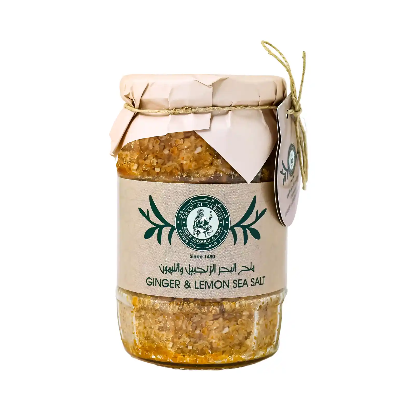 ملح البحر – زنجبيل وليمون – 350غ