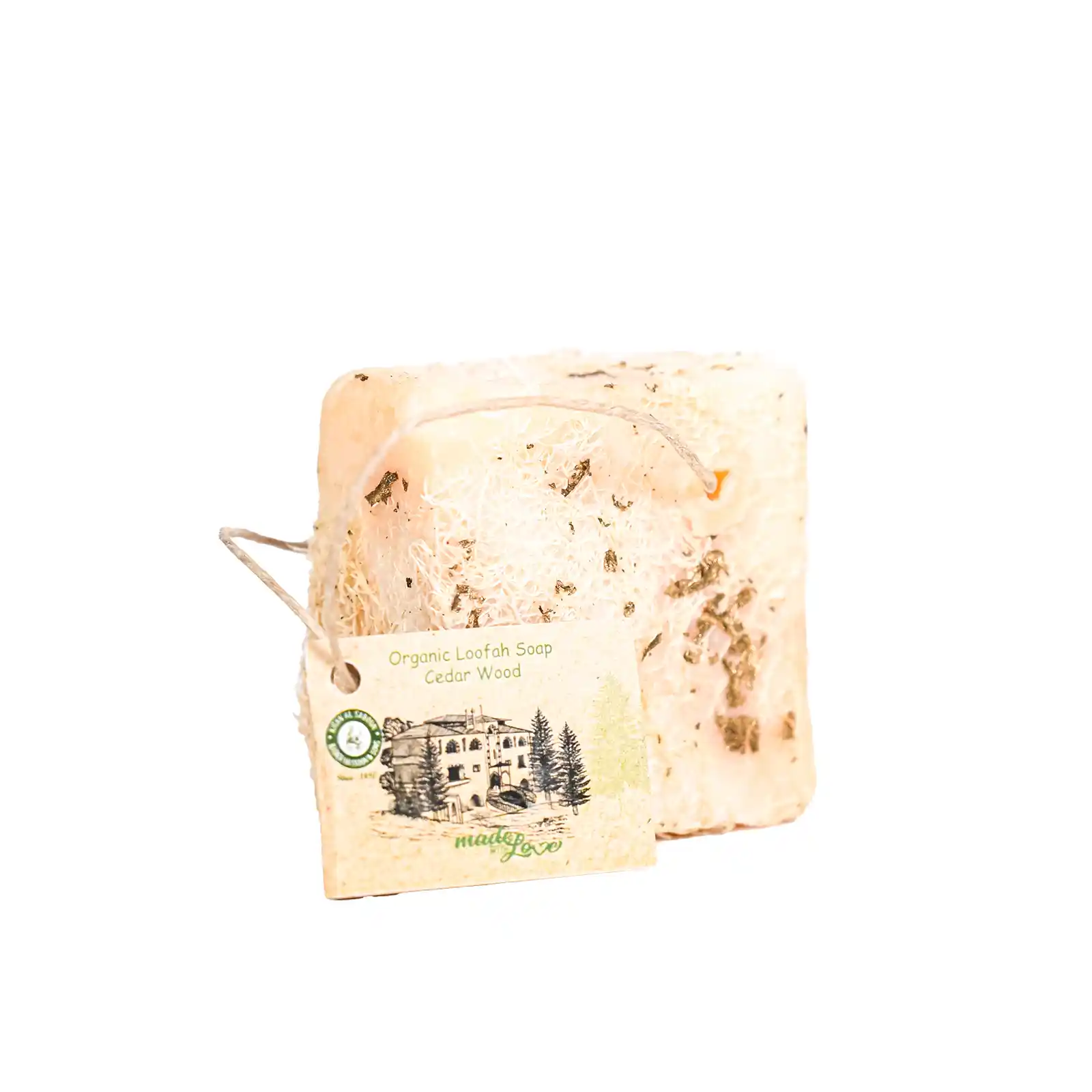 صابونة الليفة – الأرز والذهب – 100غ