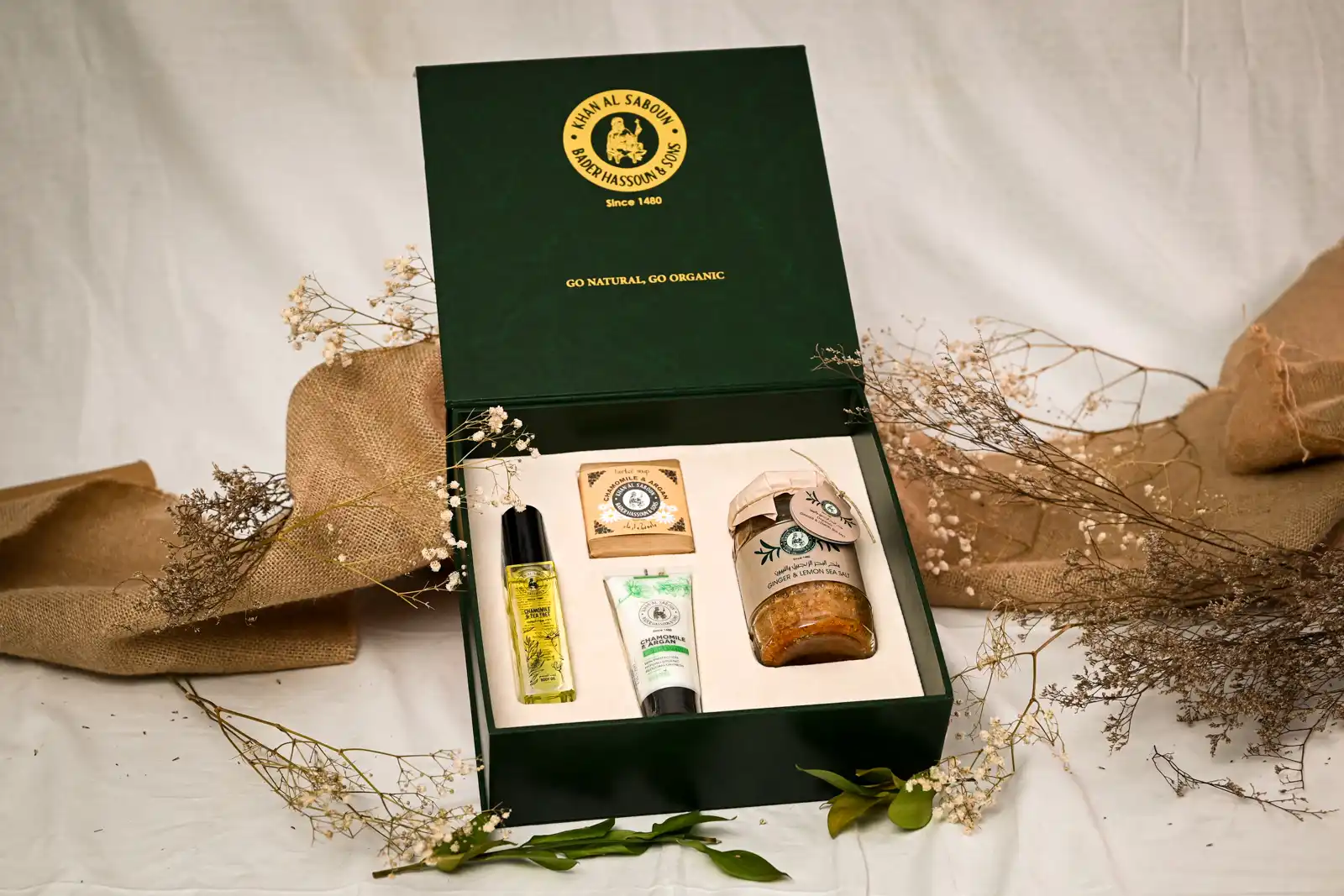 العلبة الخشبية المغناطيسية – خضراء