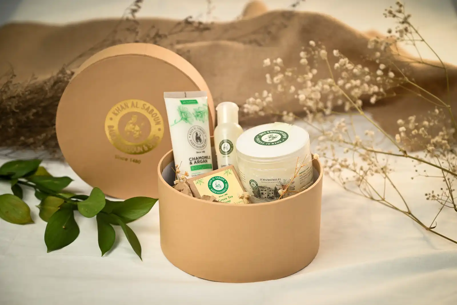 العلبة الدائرية الصغيرة –Beige