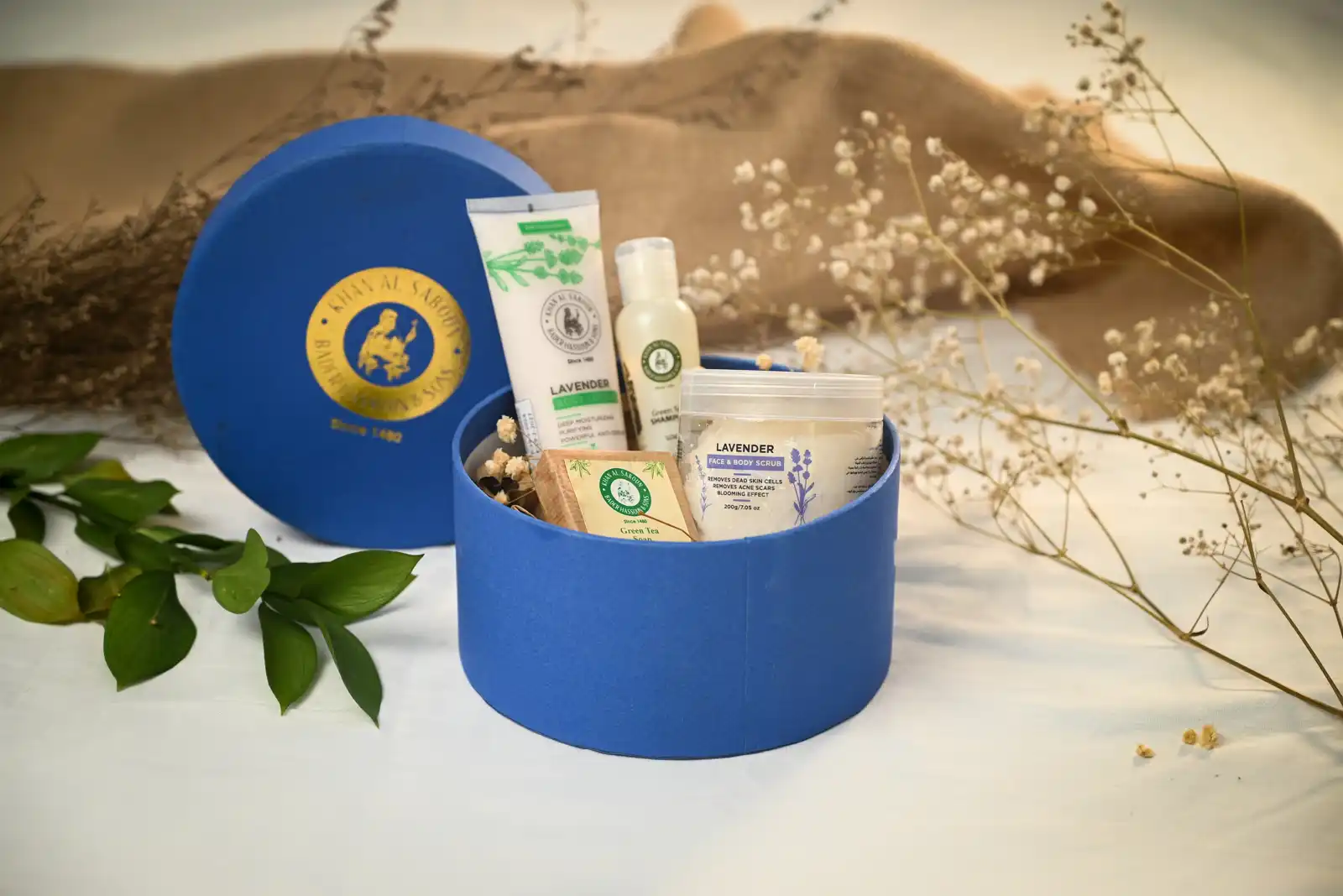 العلبة الدائرية الصغيرة – زرقاء