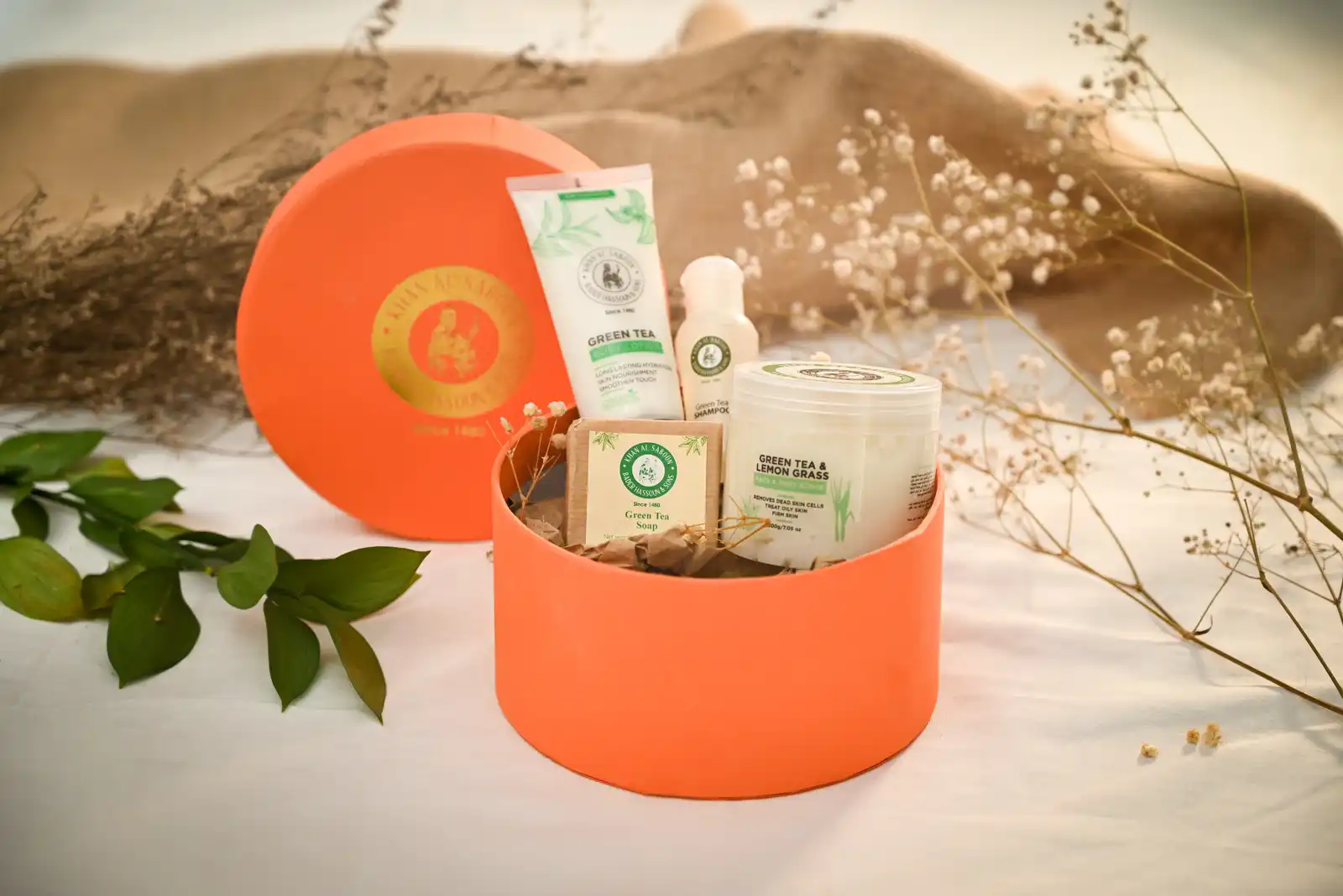 العلبة الدائرية الصغيرة – برتقالية