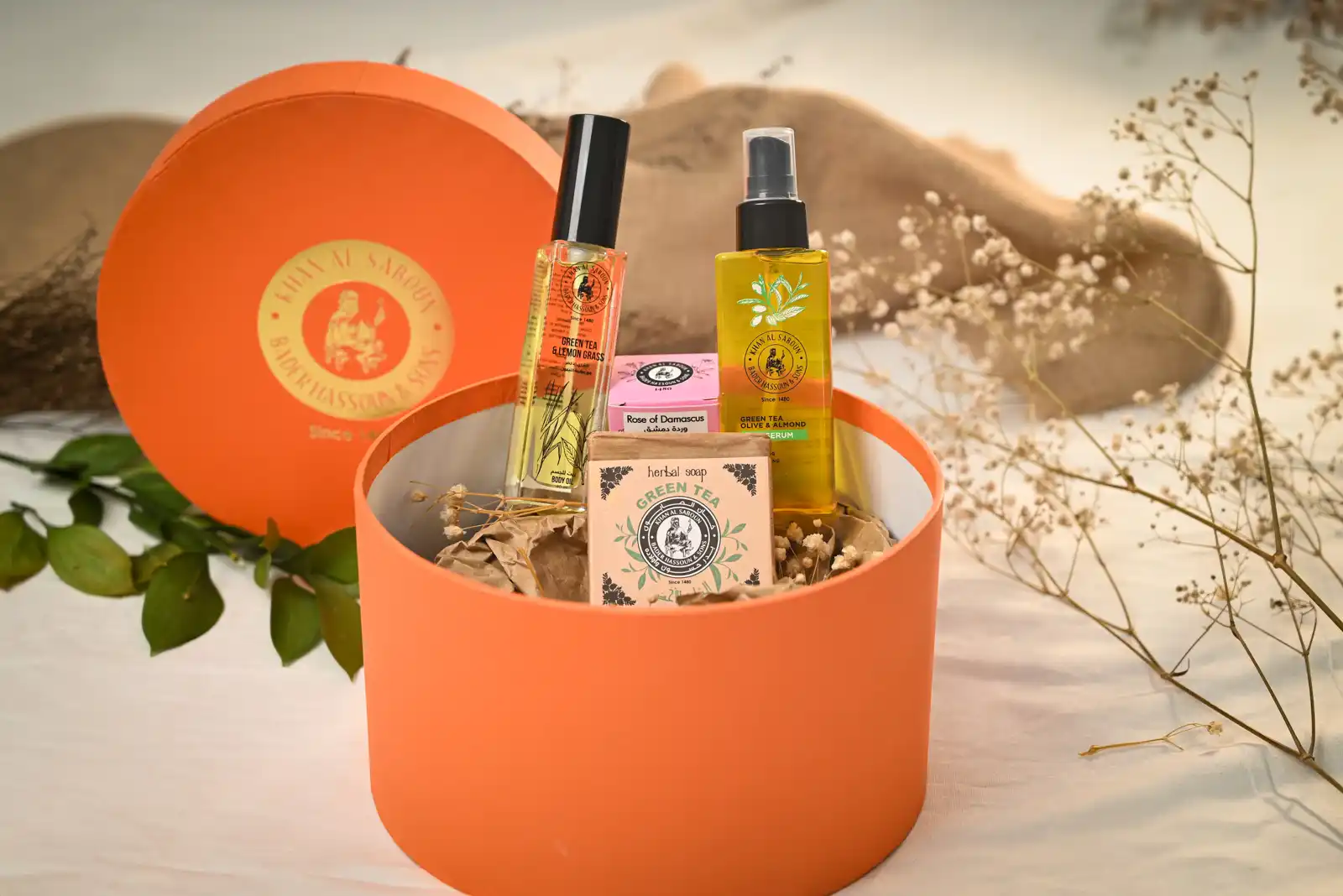 الصندوق الدائري المتوسط – برتقالي